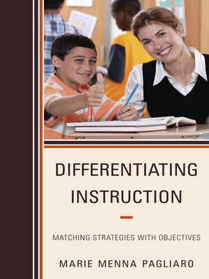 cover image of Differentiating Instruction